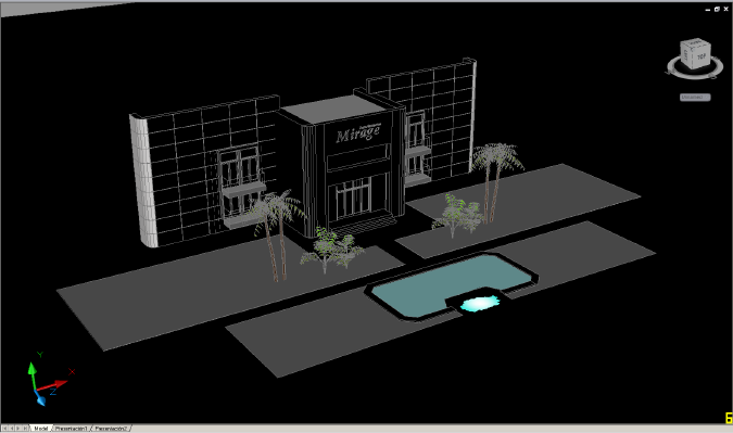 AutoCAD High Complexity Scene